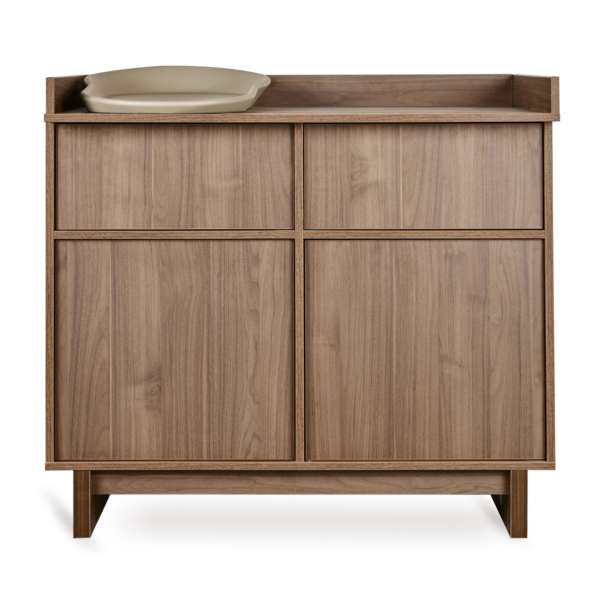 'Kyo' Wickelaufsatz für Sideboard - Walnut