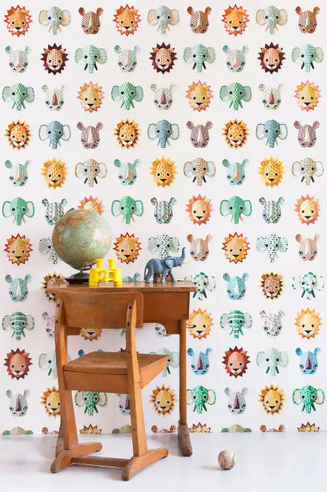 Tapete - Wild Animals 'cool'