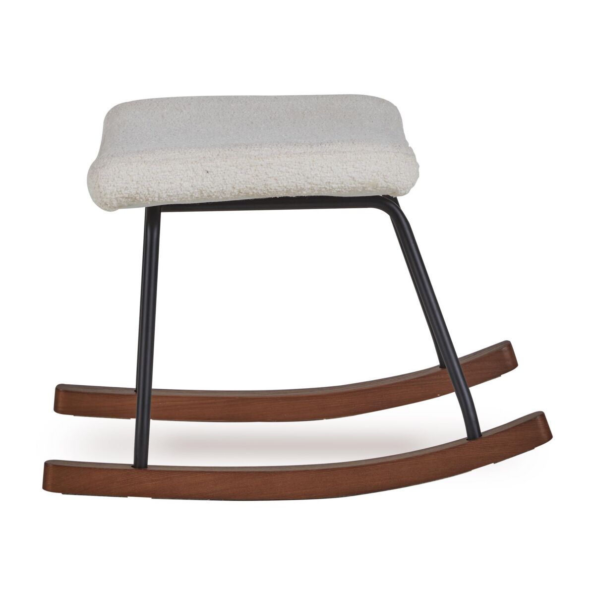 Hocker Rocker 'Bouclé' De Luxe - Crème Boucle