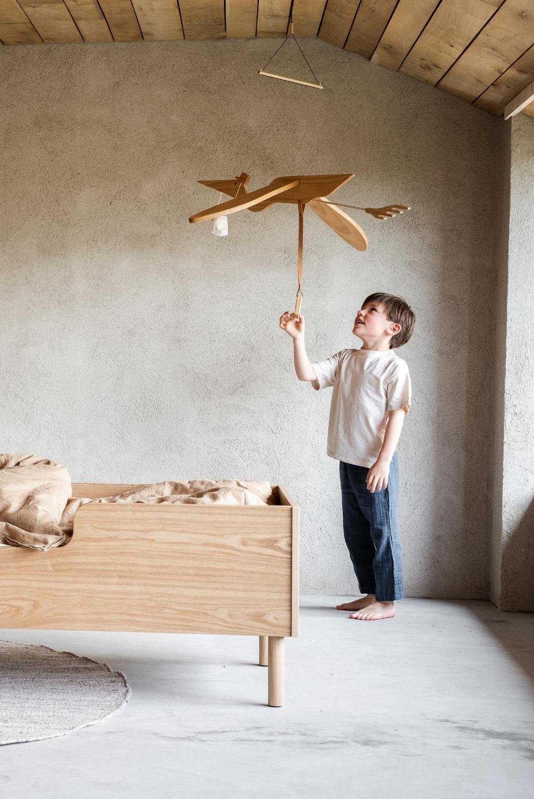 Holz Mobile - Pelikan