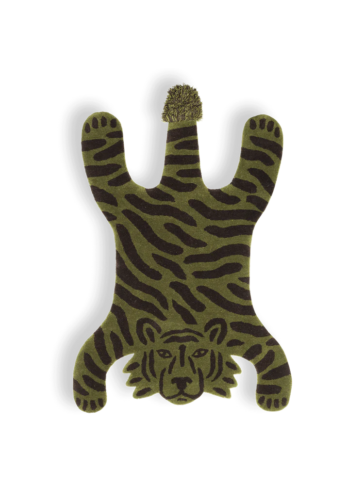 Safari Tufted Rug Tiger & Leopard 