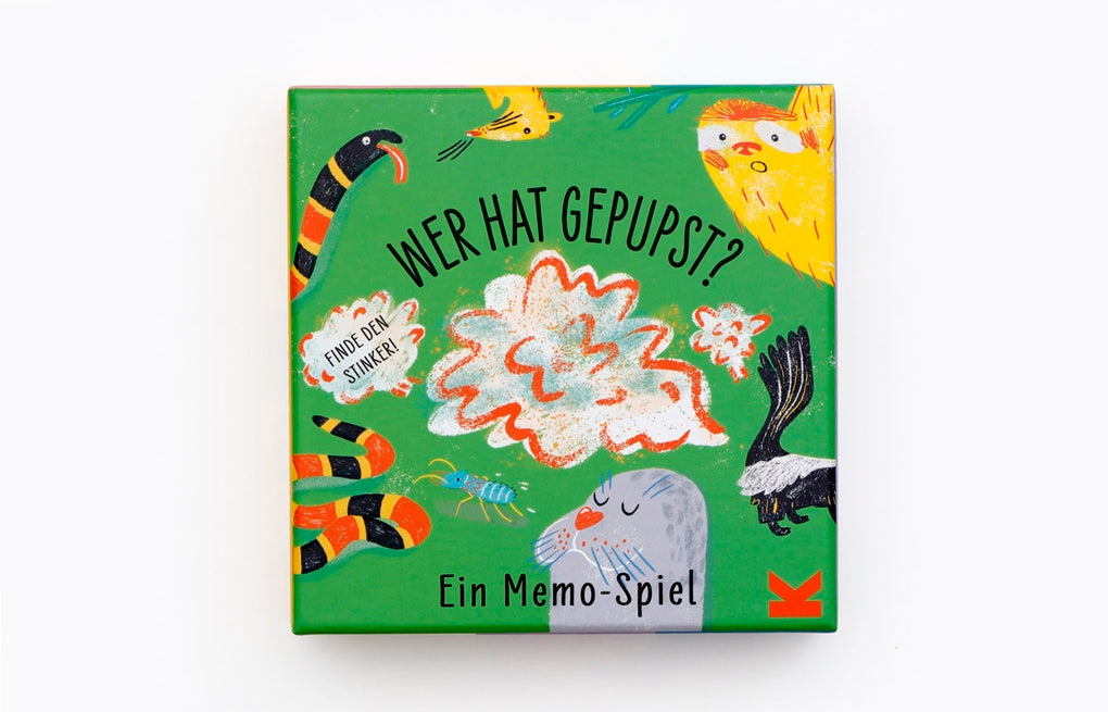 Wer hat gepupst? - Memo Spiel