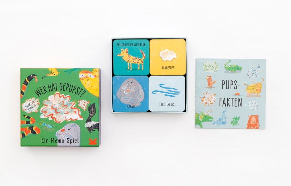 Wer hat gepupst? - Memo Spiel