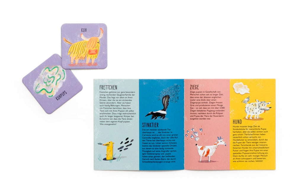 Wer hat gepupst? - Memo Spiel