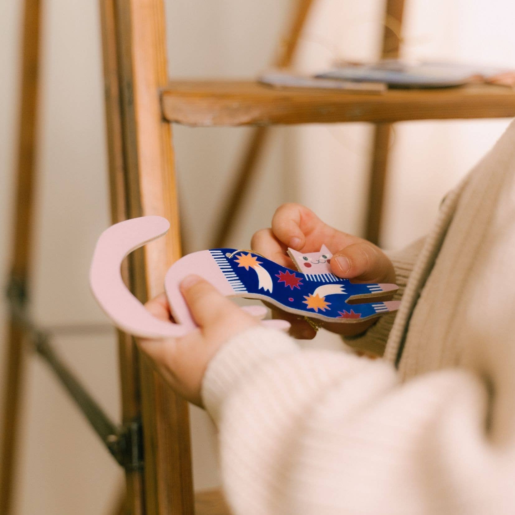 Katze-Weihnachtsdeko