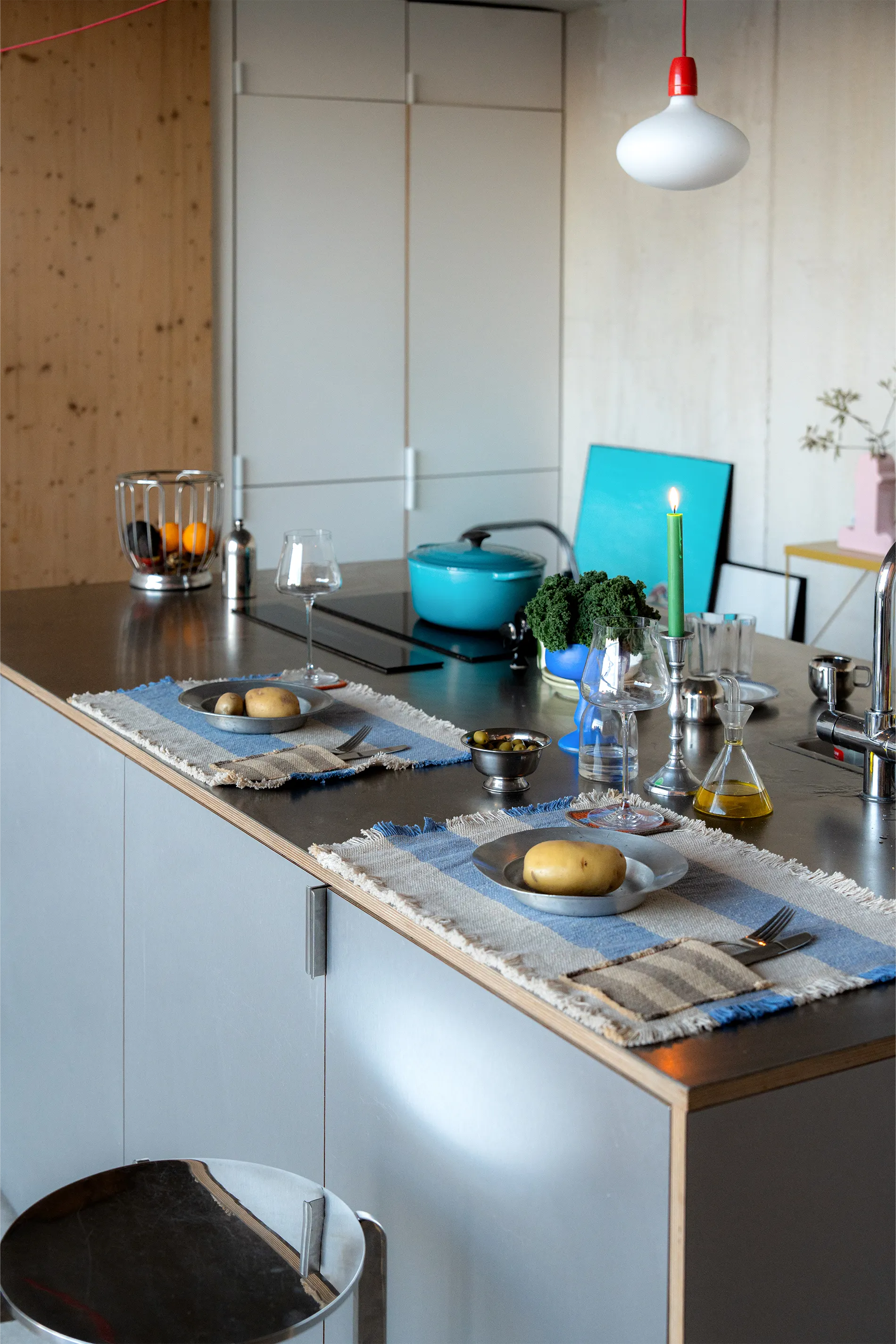 Platz Set 2- er Set - Blau