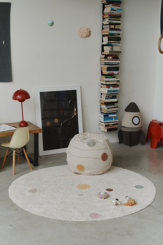 Waschbarer Spielteppich - Sonnensystem