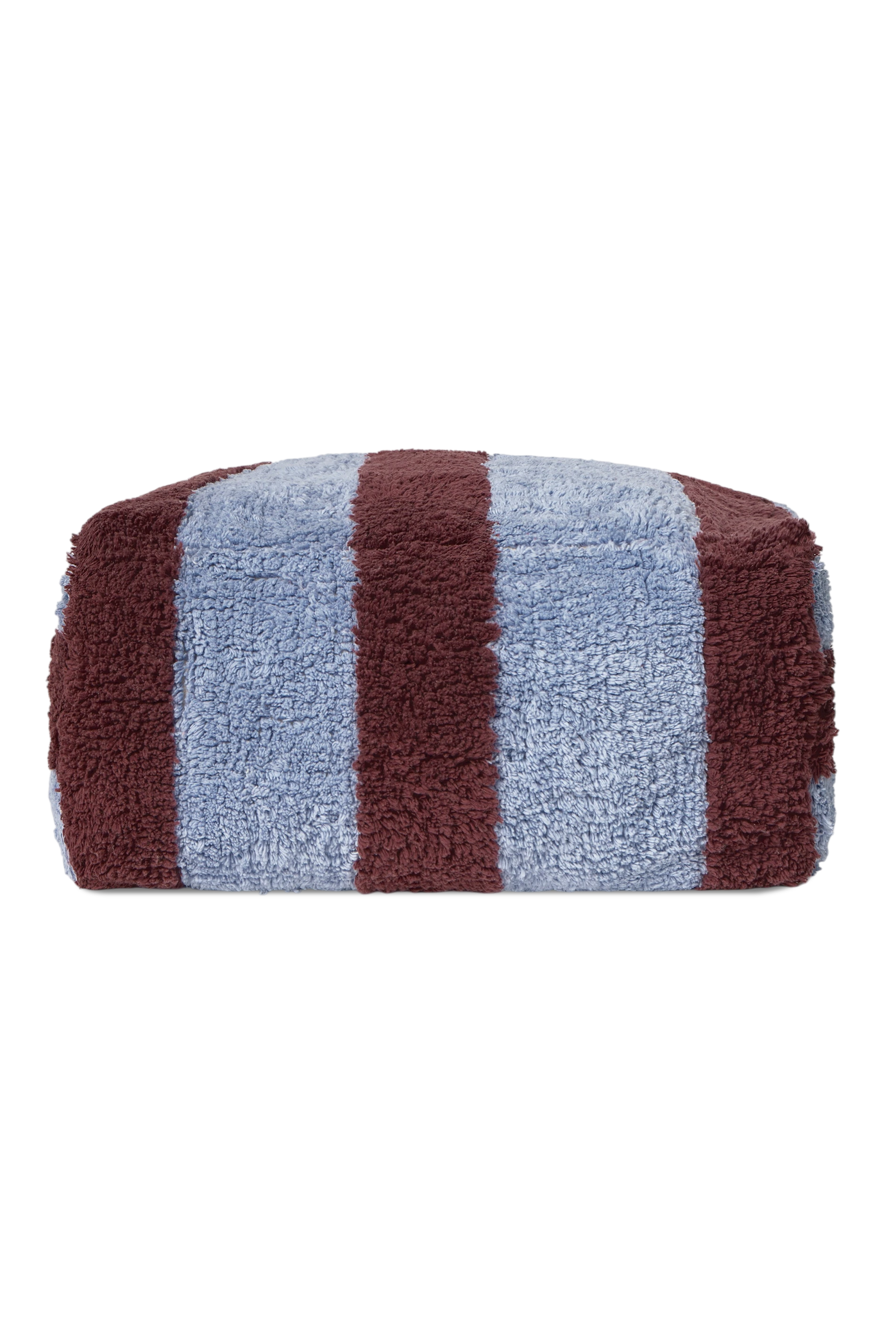 Pouf/Hocker 'Lines' - Marsala