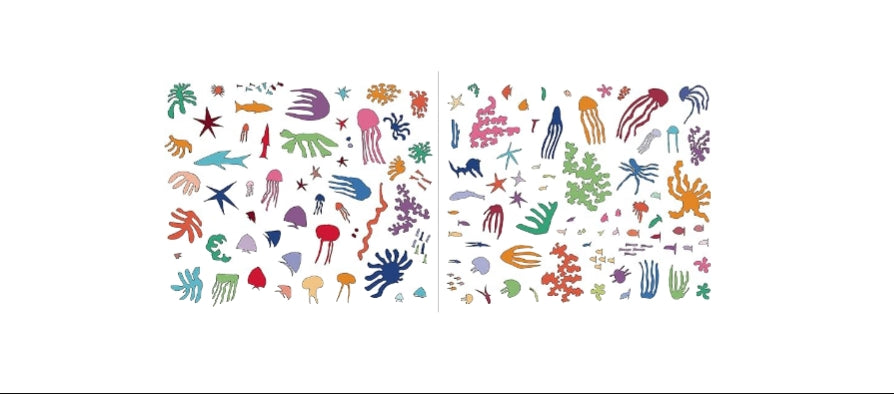 Henri Matisse - Das Kunst, Sticker Malbuch