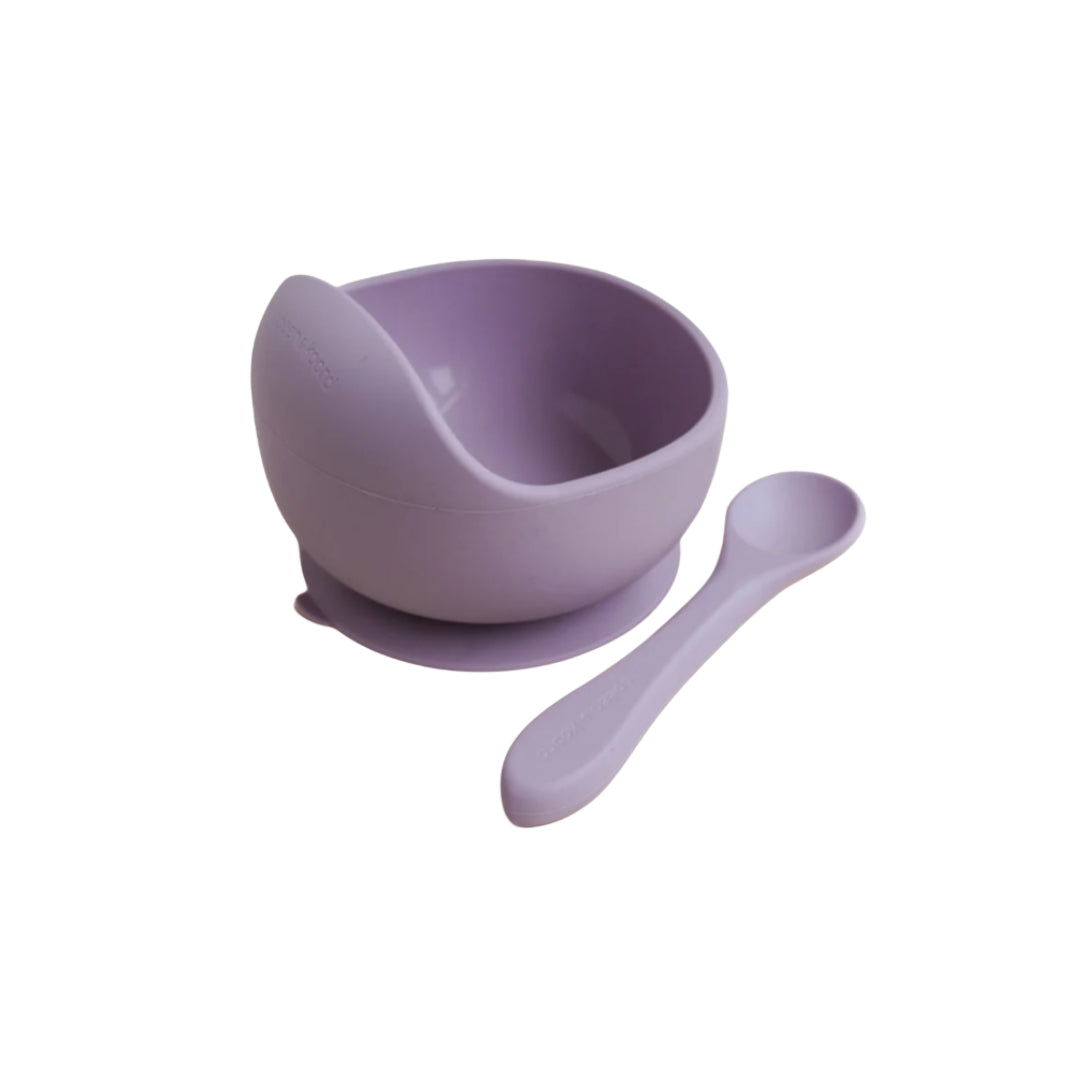Bowl & Löffel Set - Lavendel