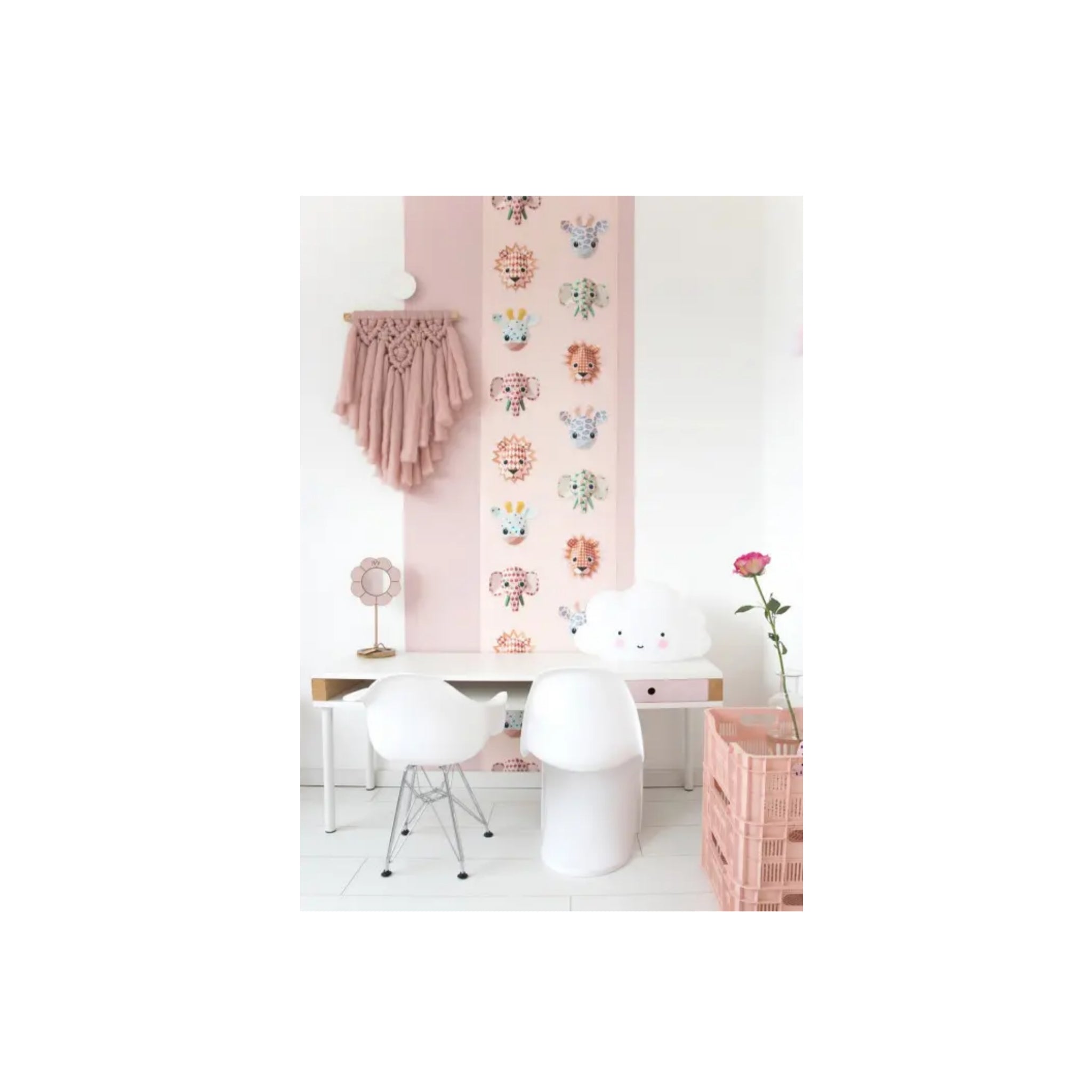Tapete - Wild Animals 'Pink'