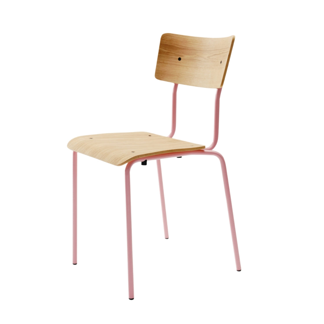 B01 Bunter Eichenstuhl - Pink RAL4030