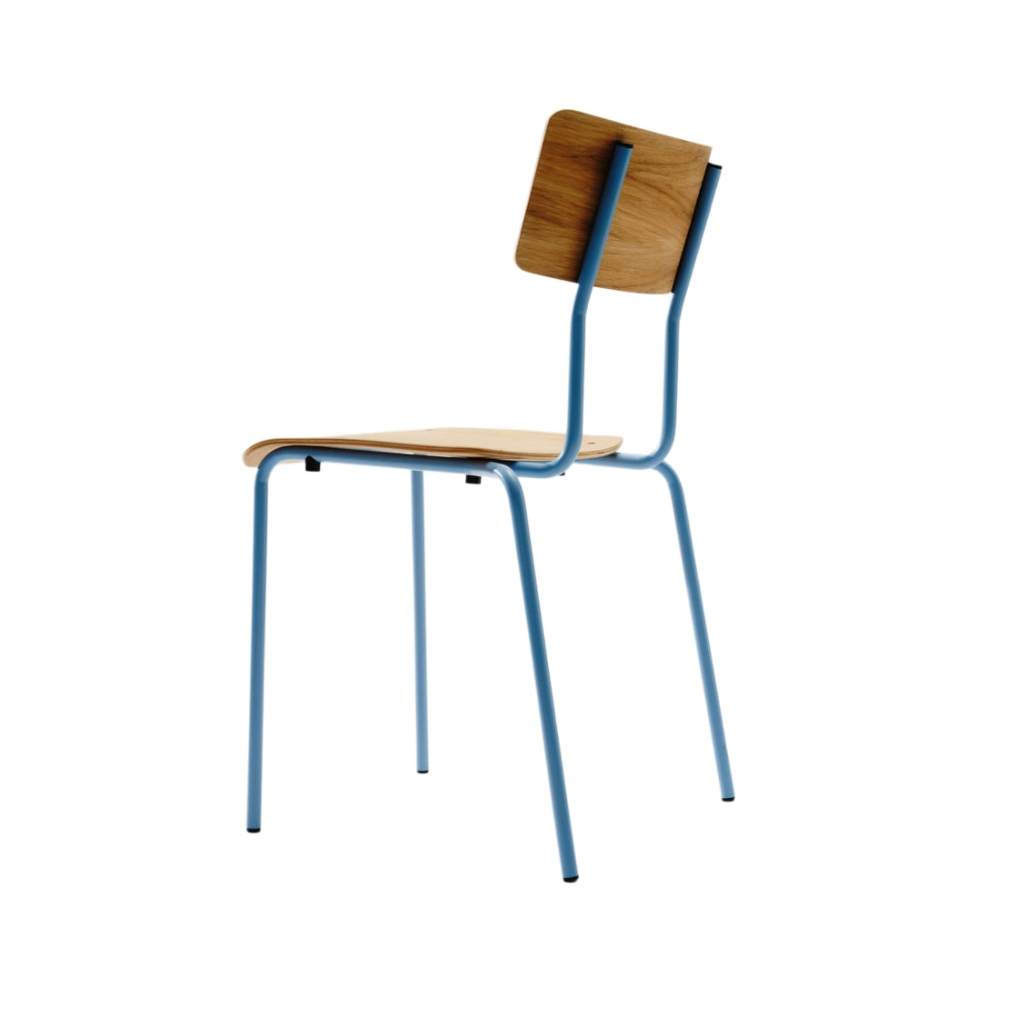B01 Bunter Kinderstuhl - Pastellblau