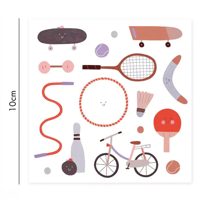 Porzellansticker - Sport