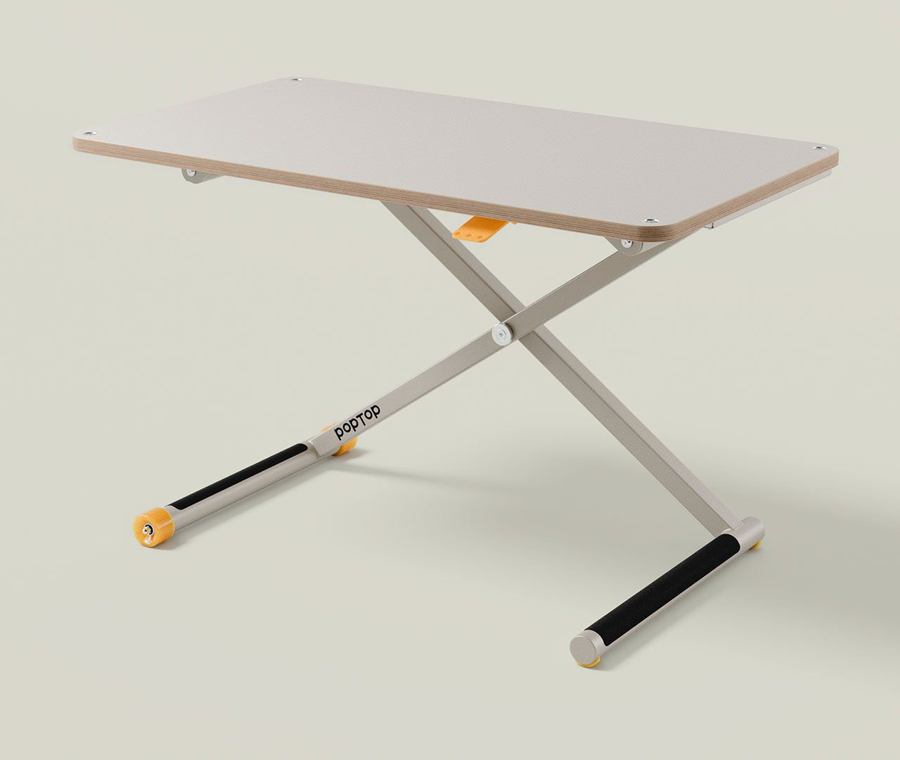 Kinderschreibtisch 'höhenverstellbar' - grau