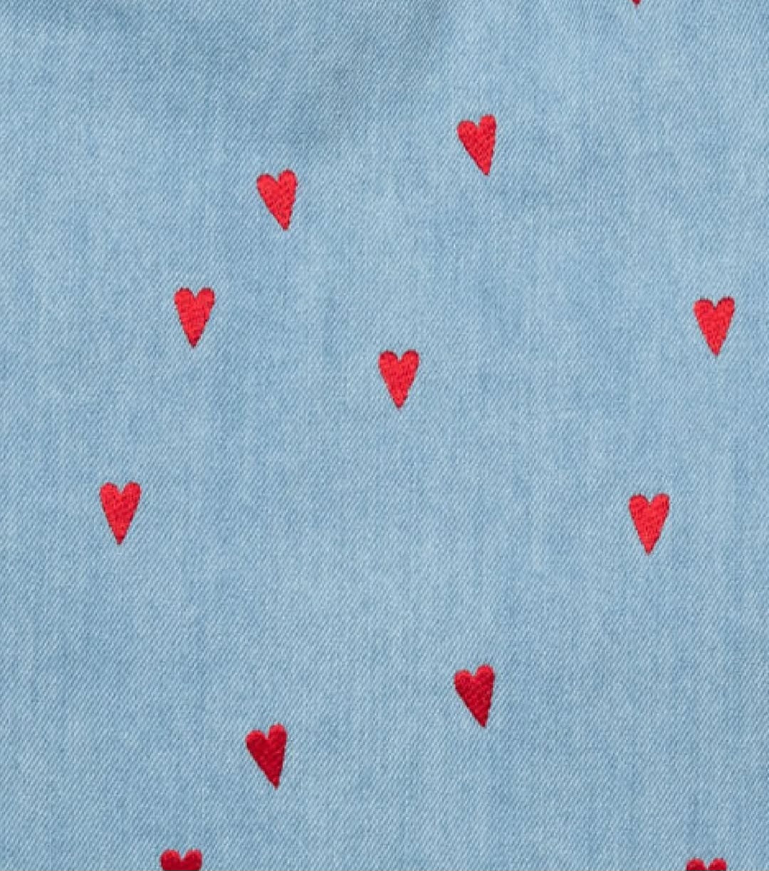 Cross Body Bag - Denim Heart