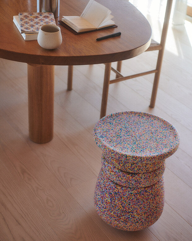 Modularer Hocker - Dynamic all ' Superconfetti'