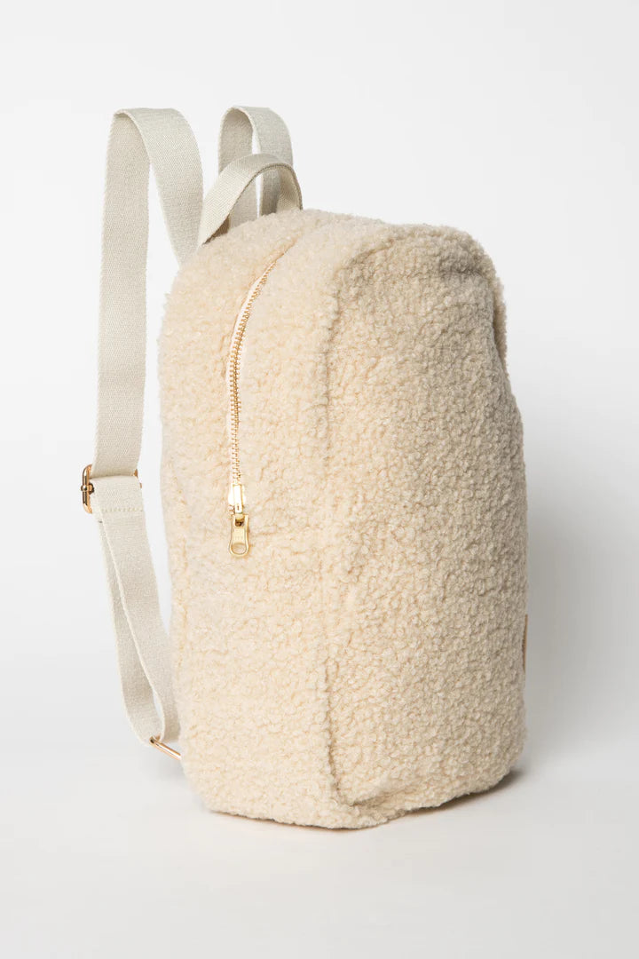 Backpack Mini - Ecru Teddy