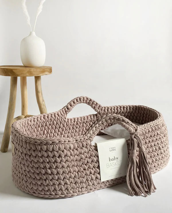 Baby Basket - Warm Taupe