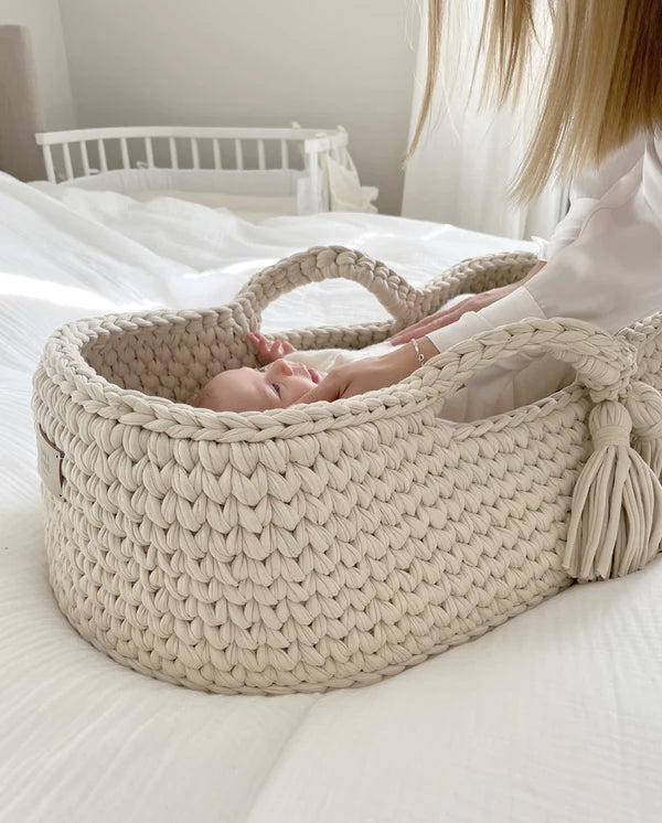 Baby basket - Natural Beige