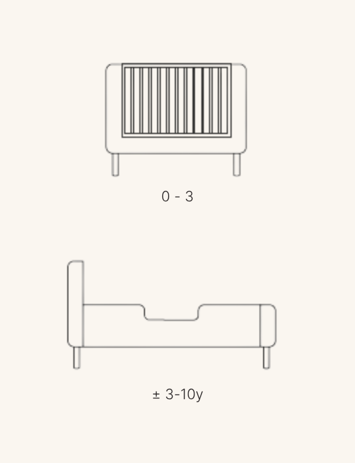 Yume Babybett - 110 x 70