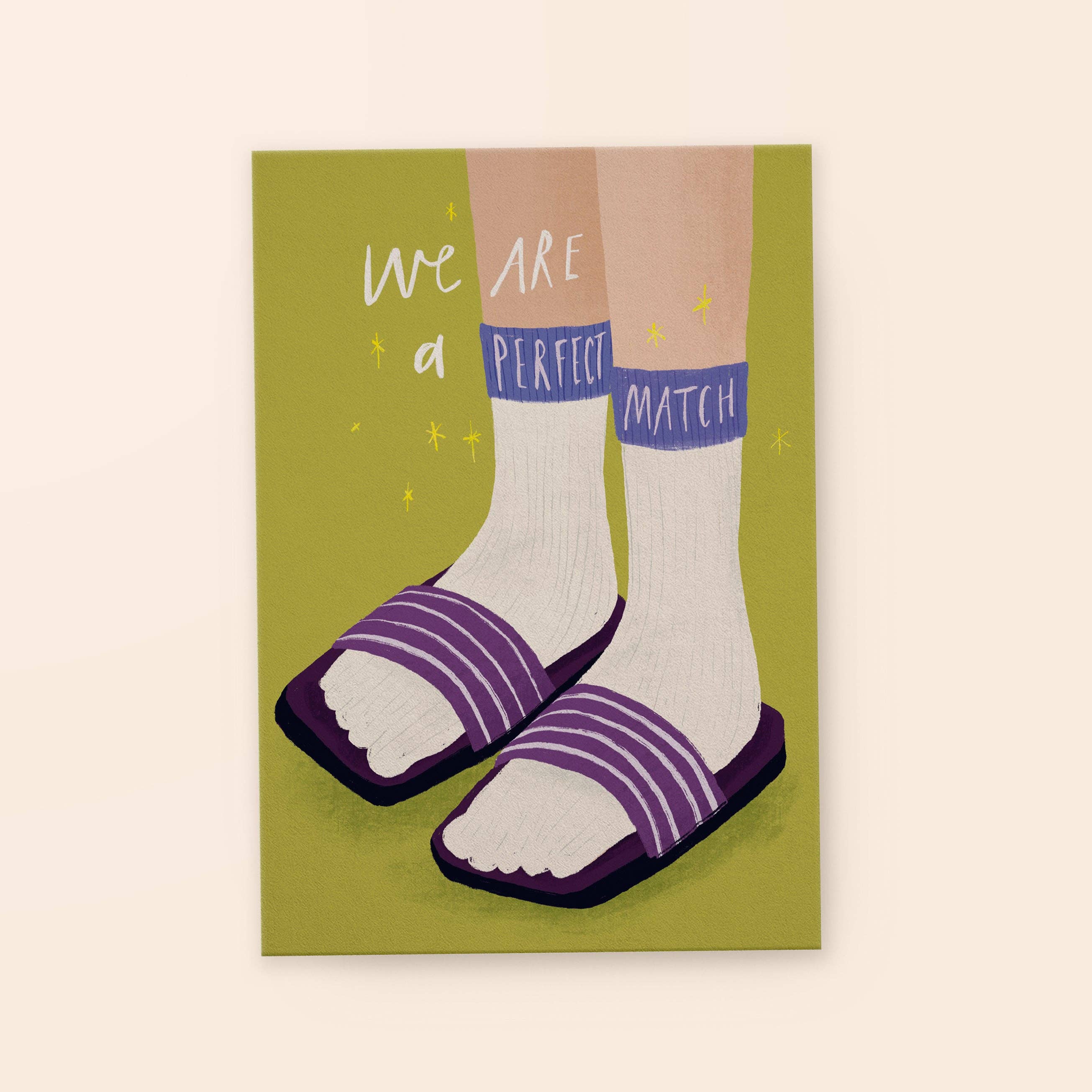 Postkarte »Perfect Match«