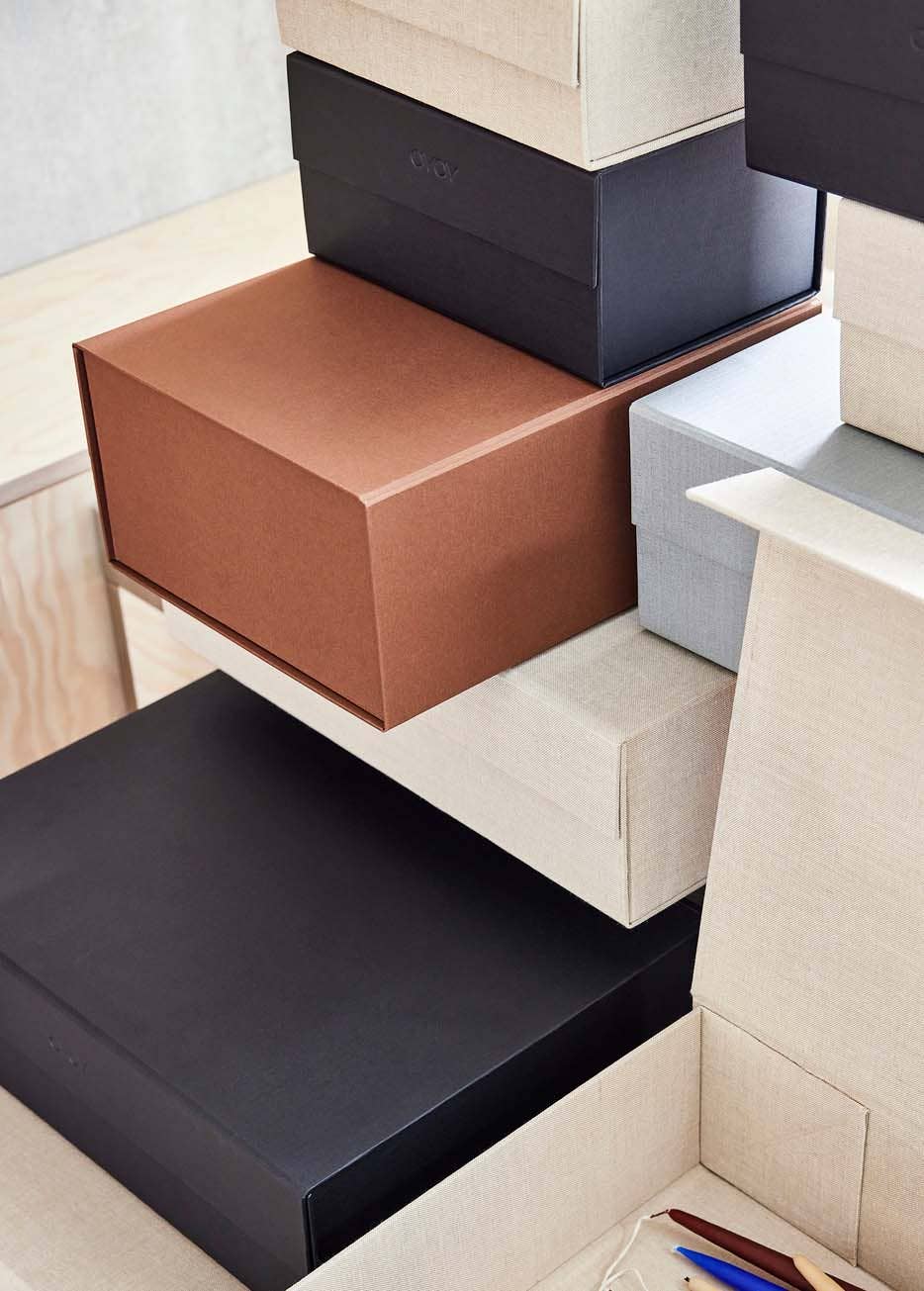 Hako Aufbewahrungsbox 'braun' - A5