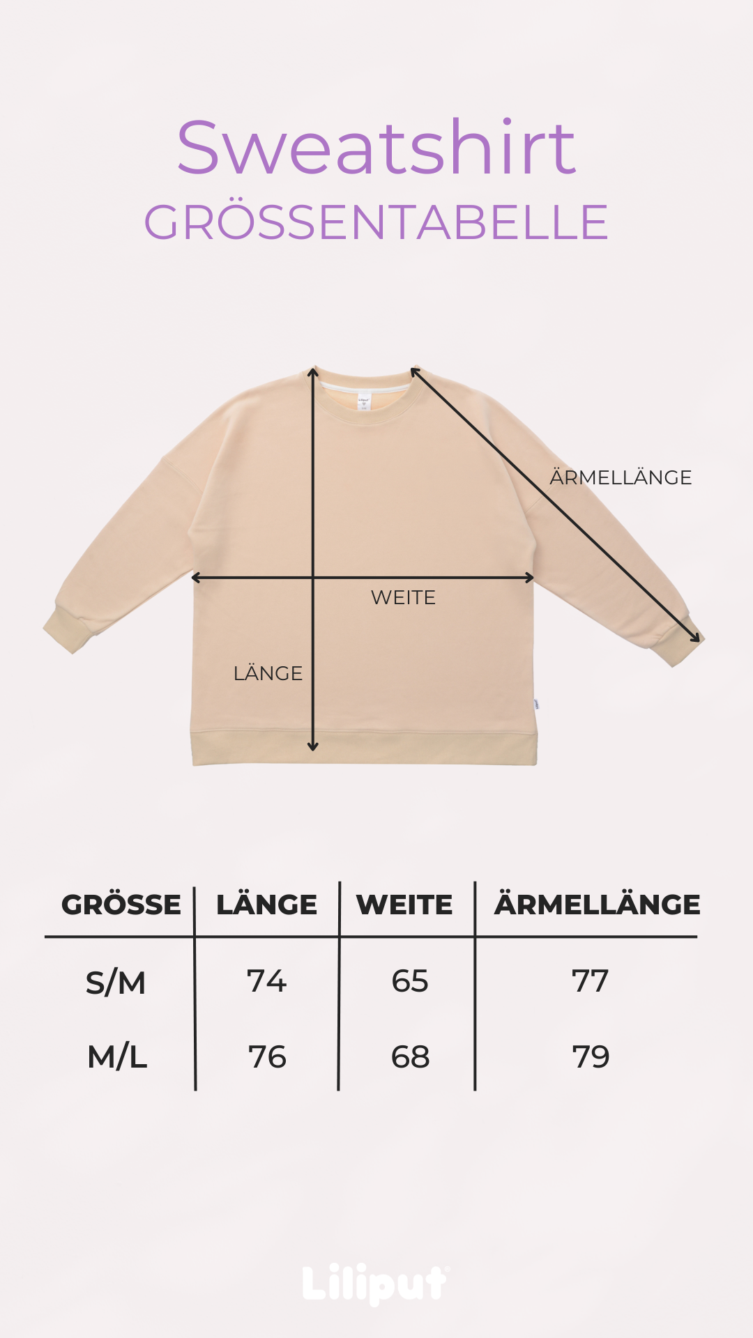 Sweatshirt- Motherhood blau