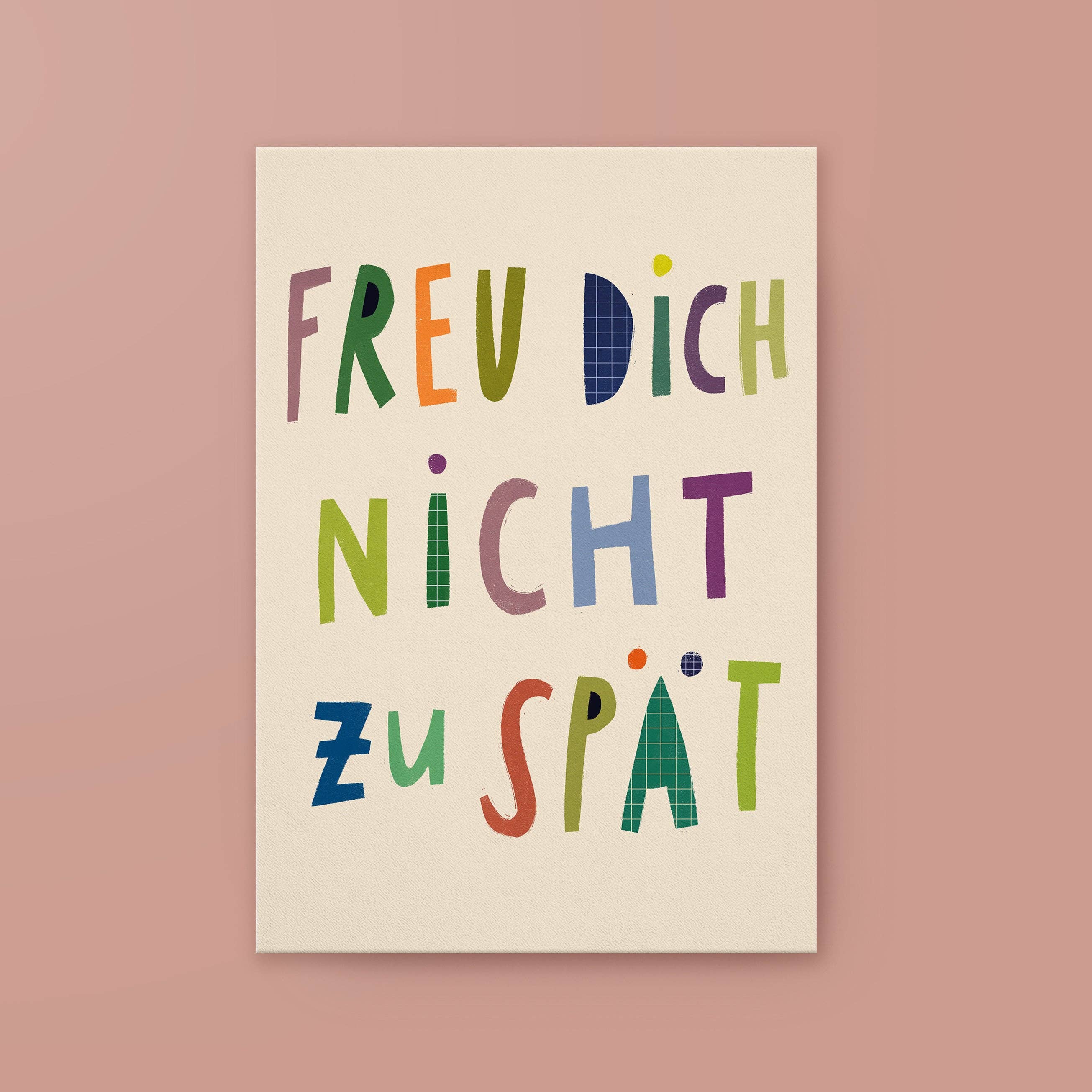 Postkarte - 'Freude'