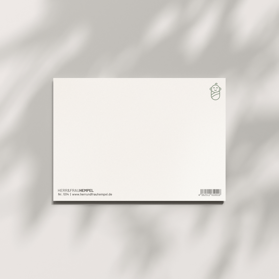 Postkarte - THREE IS A GANG