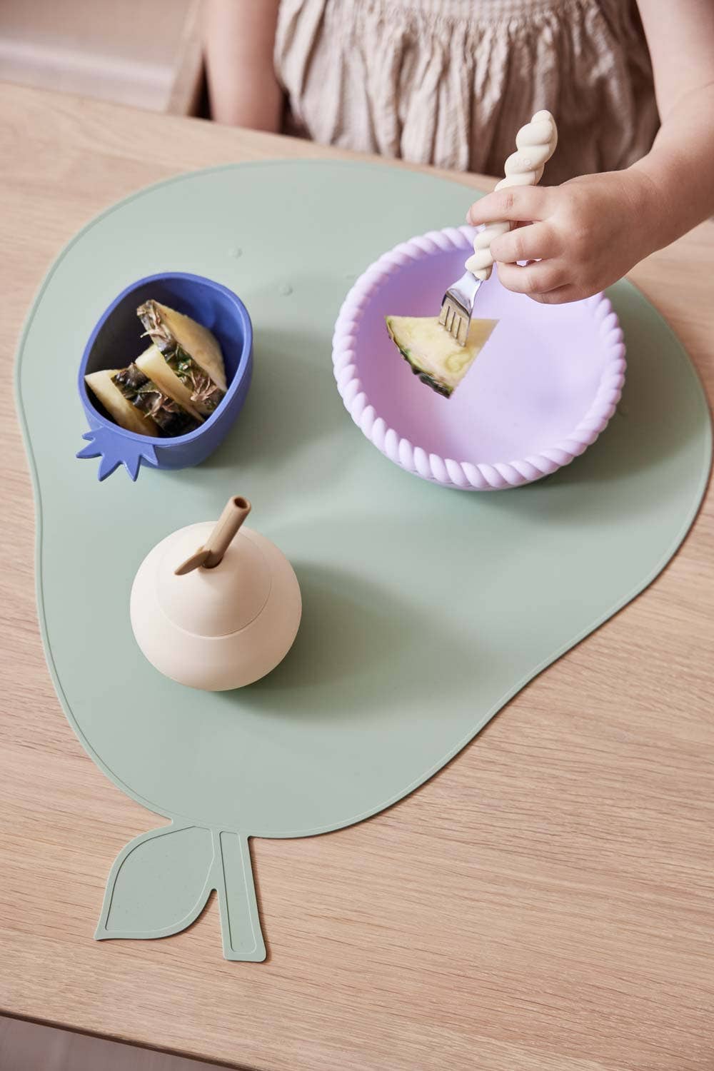 Trinkbecher -  Birne in Beige