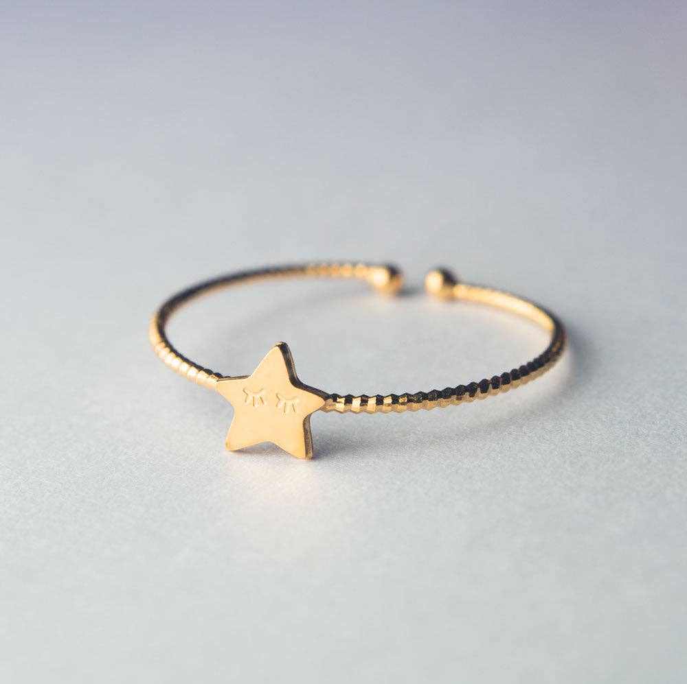 Kinder Ring - 24K vergoldet