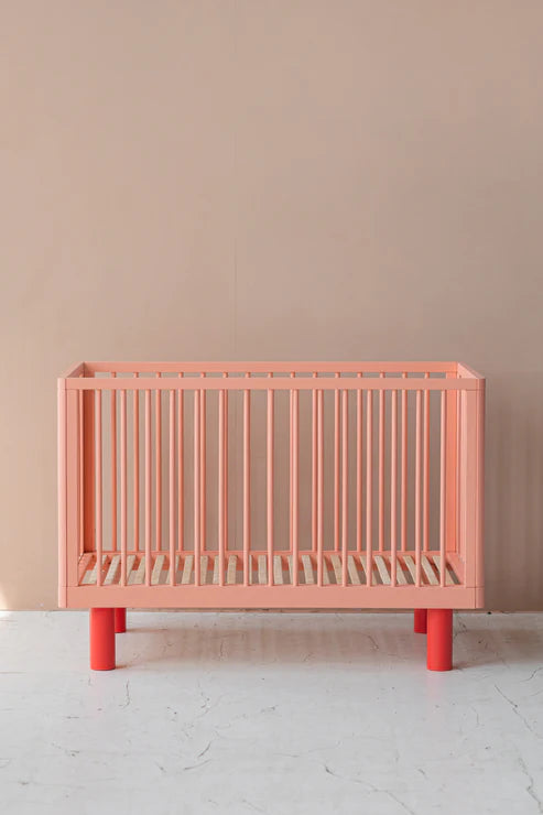Babybett 'Knox Kollektion' - Pink/Rot *PRE ORDER