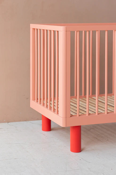 Babybett 'Knox Kollektion' - Pink/Rot *PRE ORDER