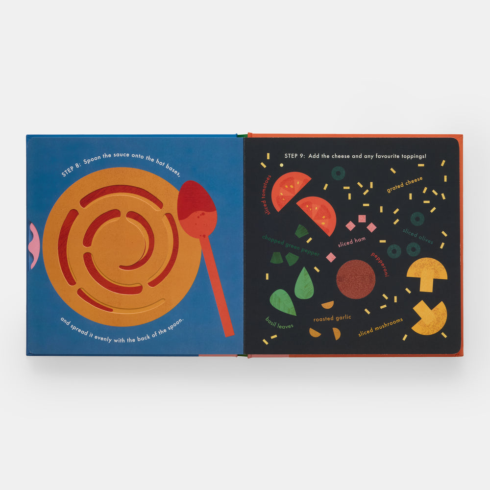 Pizza - interaktives Rezeptbuch
