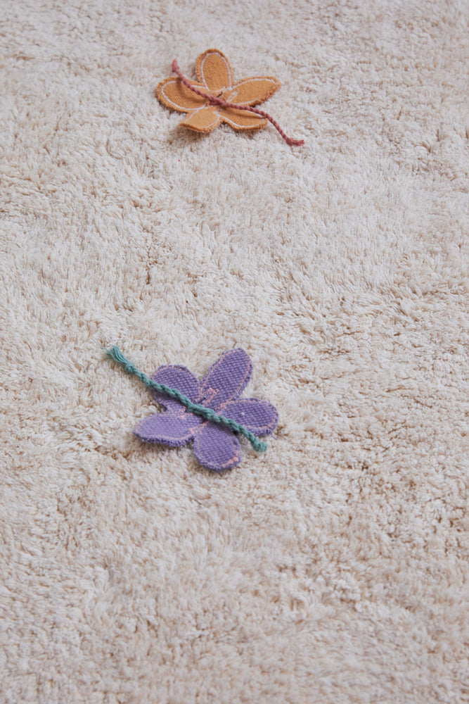 Waschbarer Spielteppich - Wildblume
