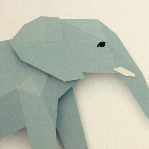 Poster ' Elefant'