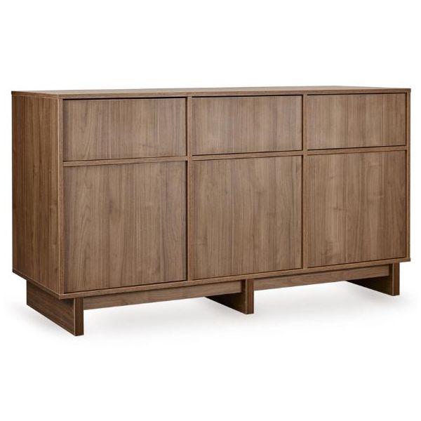 'Kyo' Sideboard / Wickeltisch XL - Walnut
