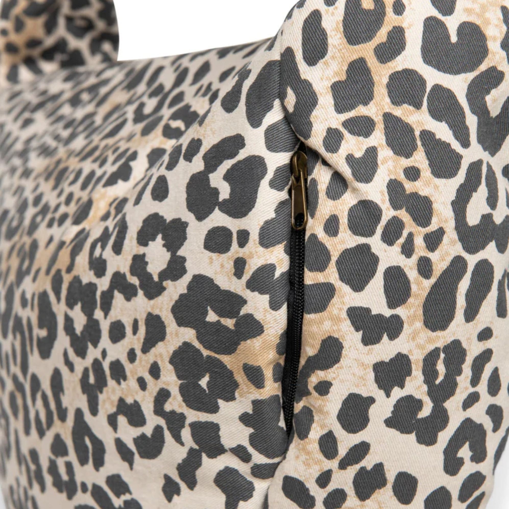 Soft Cotton Leopard - Cross Body Bag