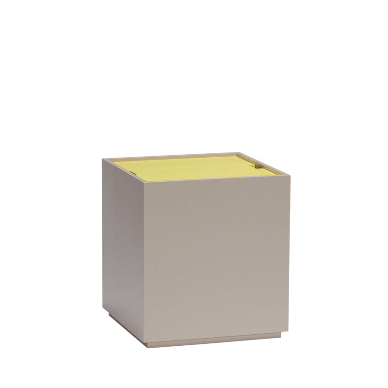 Vault - Aufbewahrungsbox grau/gelb