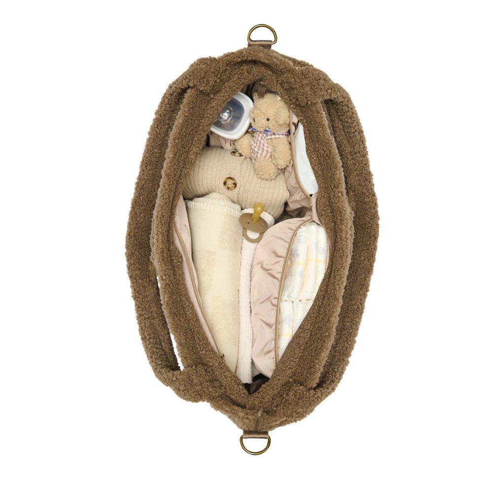 Wickeltasche 'Teddy' - Braun